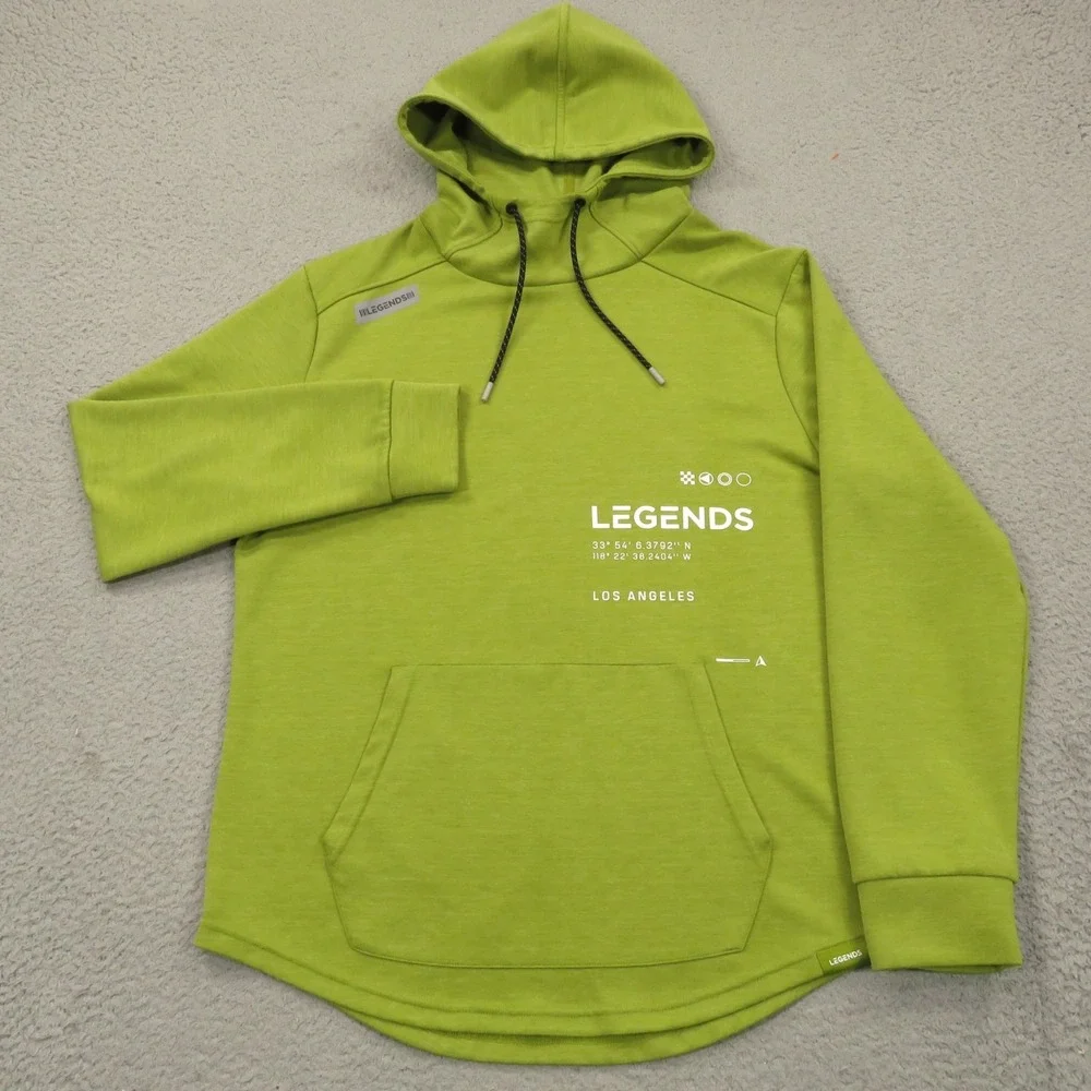 Legends Hawthorne Track Sweat Suit Mens Large Green Hoodie Jogger Pant Tech Knit
